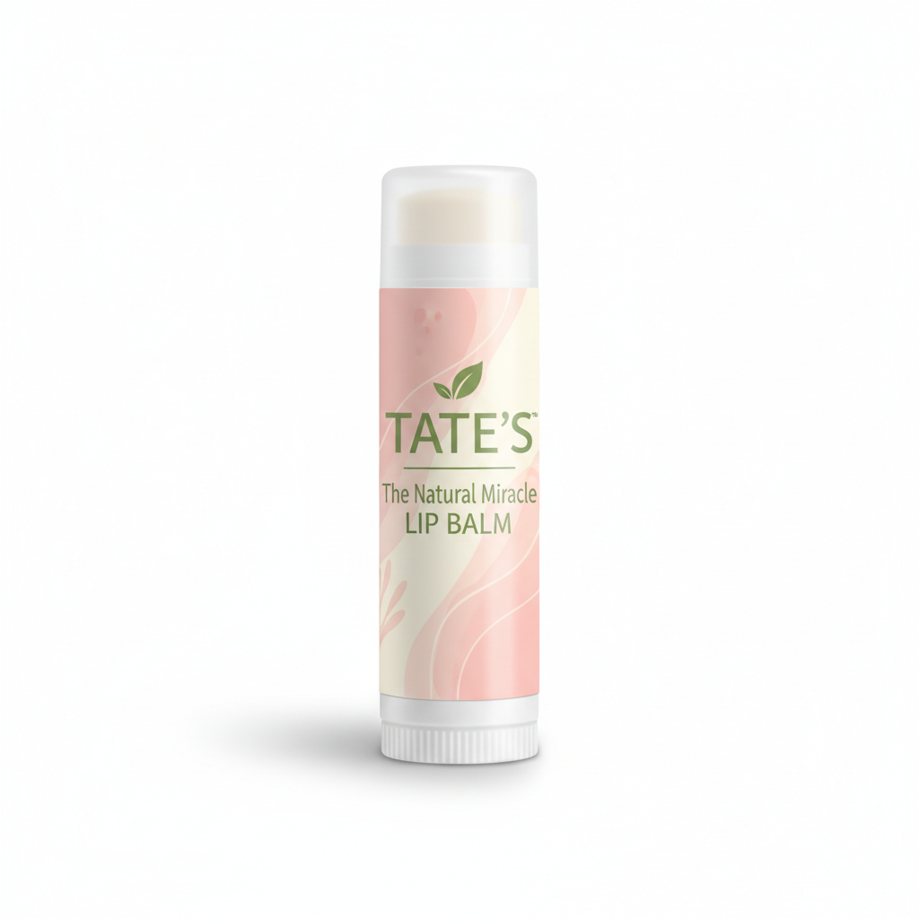 Tate's The Natural Miracle Conditioning Lip Balm front